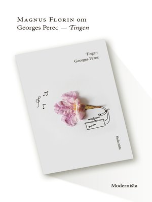 cover image of Om Tingen av Georges Perec